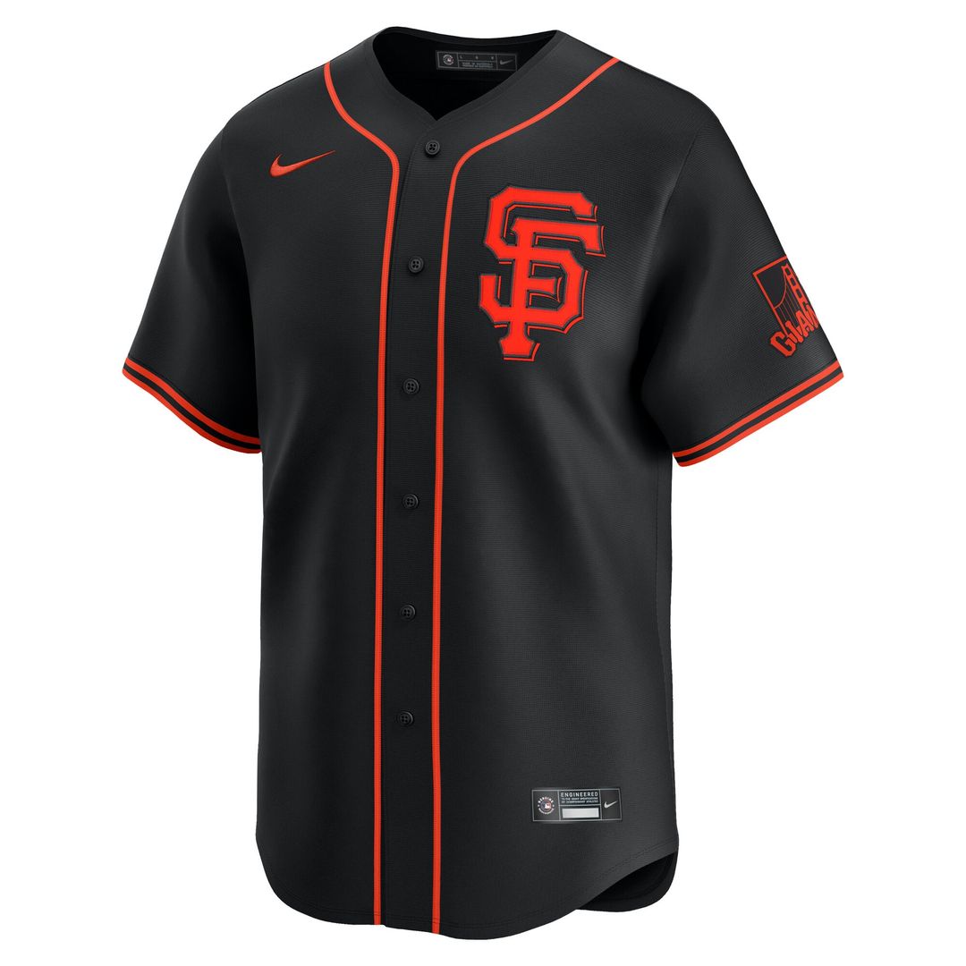 San Francisco Giants Jung Hoo Lee Black Alternate Limited Baseball Jersey | MLB Baseball Jersey