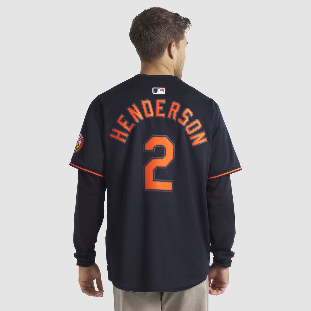 Baltimore Orioles Gunnar Henderson White Home Limited Baseball Jersey | MLB Baseball Jersey