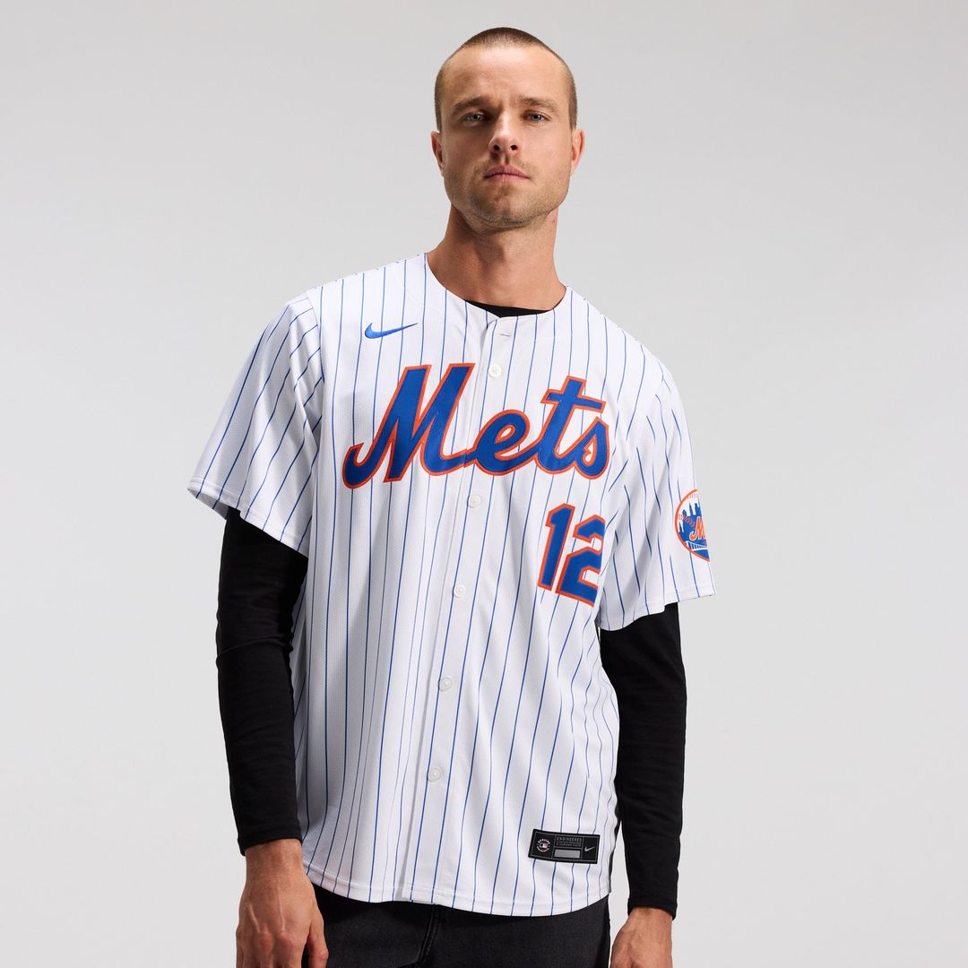 New York Mets Francisco Lindor Gray Road Limited Baseball Jersey | MLB Baseball Jersey
