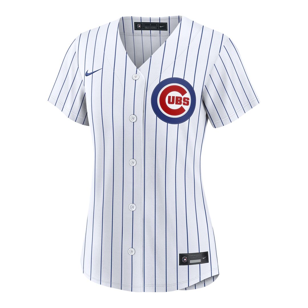 Chicago Cubs Moisés Ballesteros White Home Replica Baseball Jersey - Women's | MLB Baseball Jersey