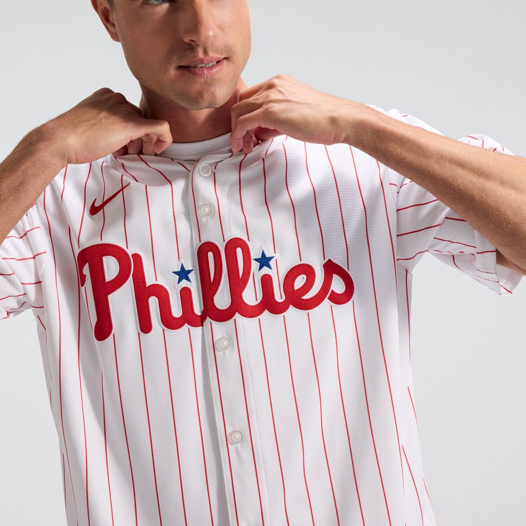 Philadelphia Phillies White Home Replica Team Baseball Jersey | MLB Baseball Jersey