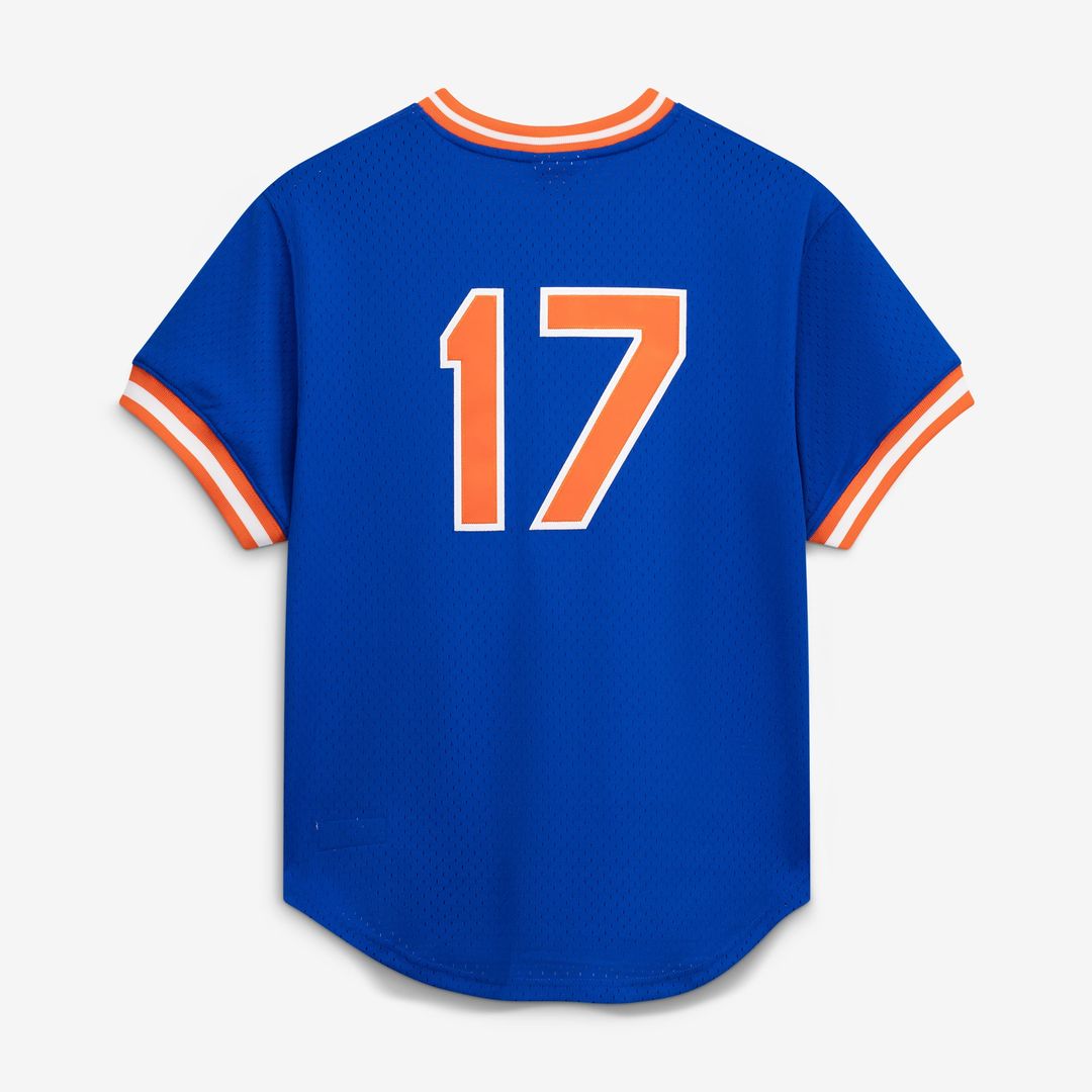 New York Mets Keith Hernandez Royal Authentic Batting Practice Baseball Jersey | MLB Baseball Jersey