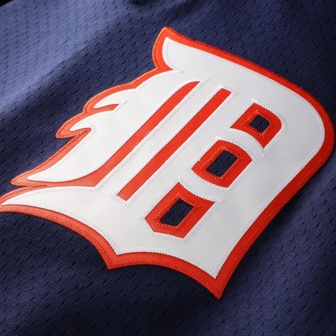 Detroit Tigers Kirk Gibson Navy Authentic Batting Practice Baseball Jersey | MLB Baseball Jersey