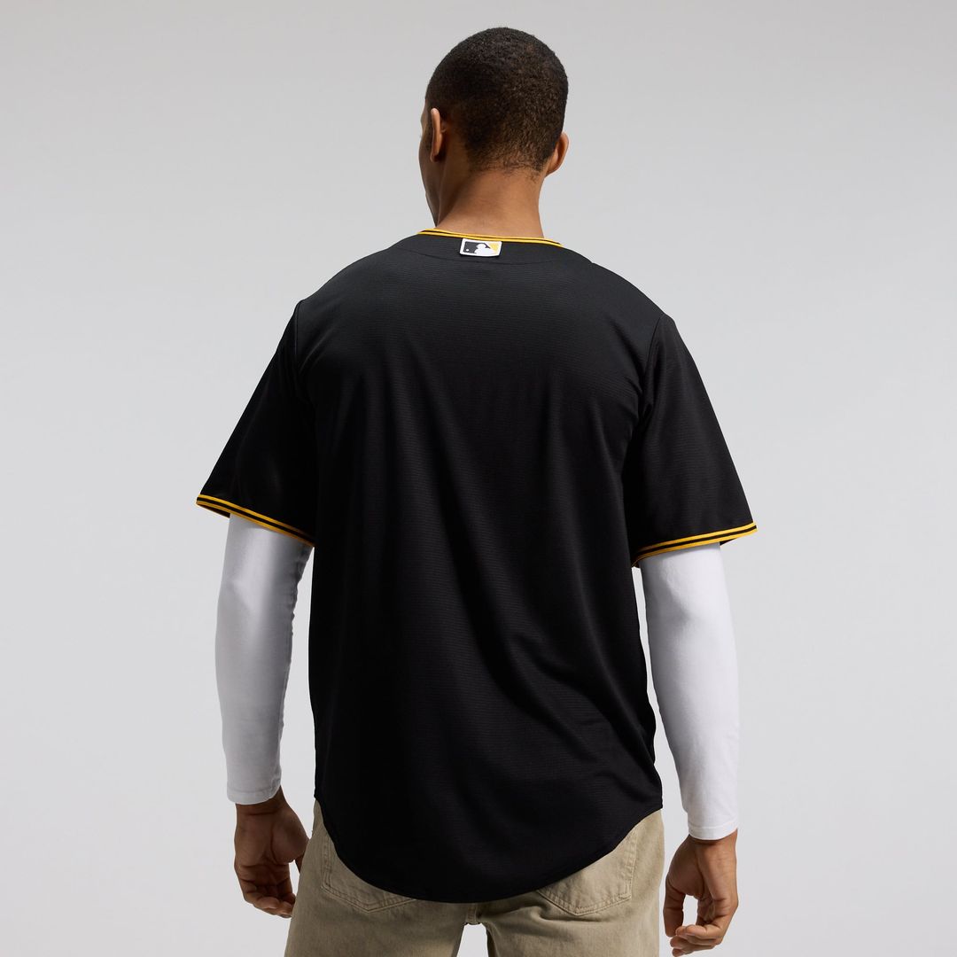 Pittsburgh Pirates Black Alternate Replica Team Baseball Jersey | MLB Baseball Jersey