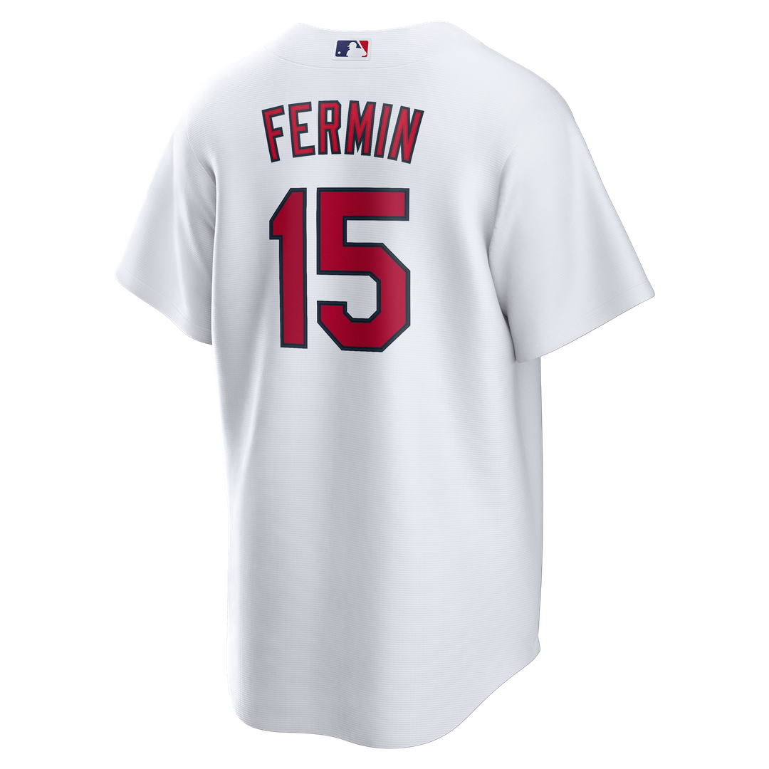 St. Louis Cardinals José Fermín White Home Replica Baseball Jersey | MLB Baseball Jersey