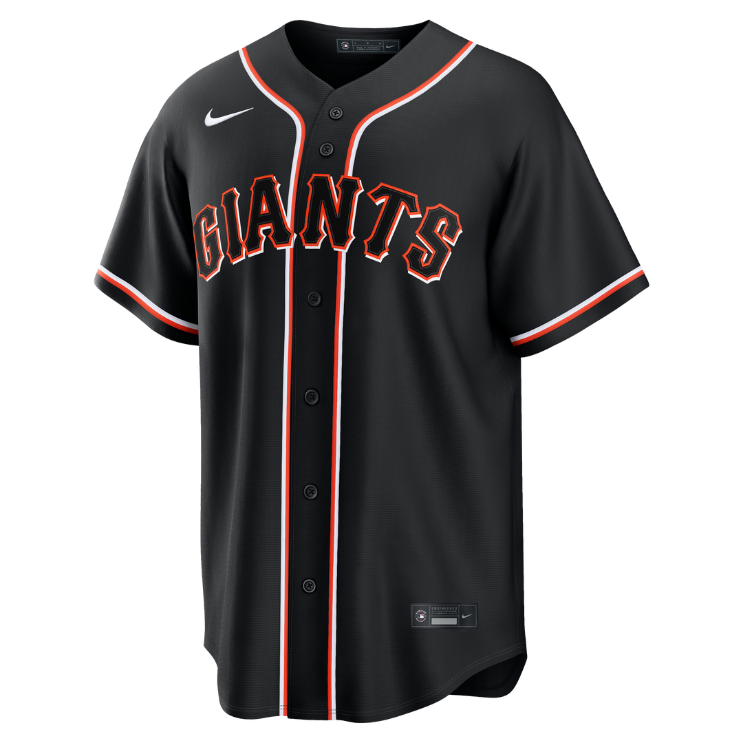 San Francisco Giants Jung Hoo Lee Fashion Replica Black Out Baseball Jersey | MLB Baseball Jersey