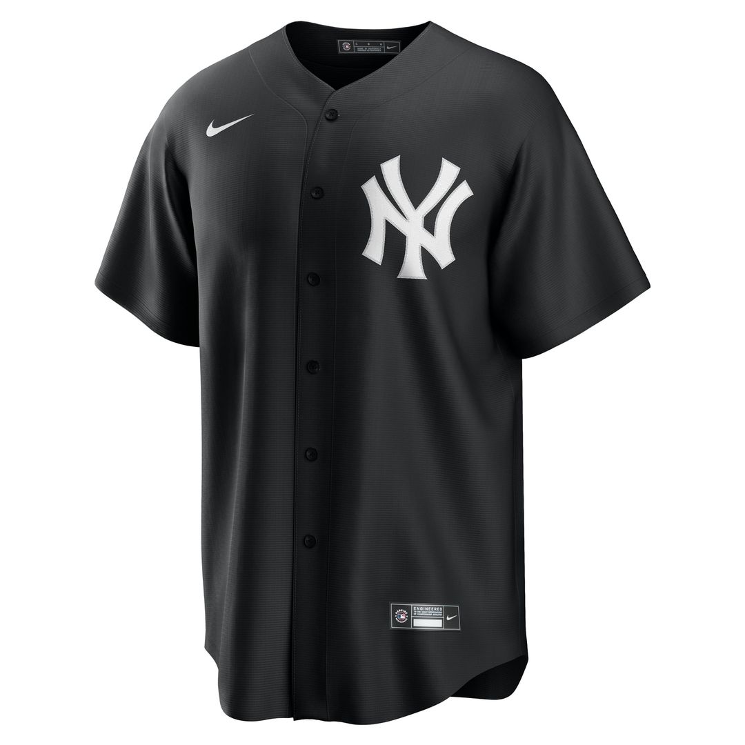 New York Yankees Anthony Volpe Black Fashion Replica Baseball Jersey | MLB Baseball Jersey
