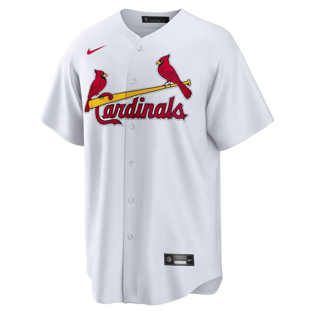St. Louis Cardinals Lars Nootbaar White Home Replica Baseball Jersey | MLB Baseball Jersey