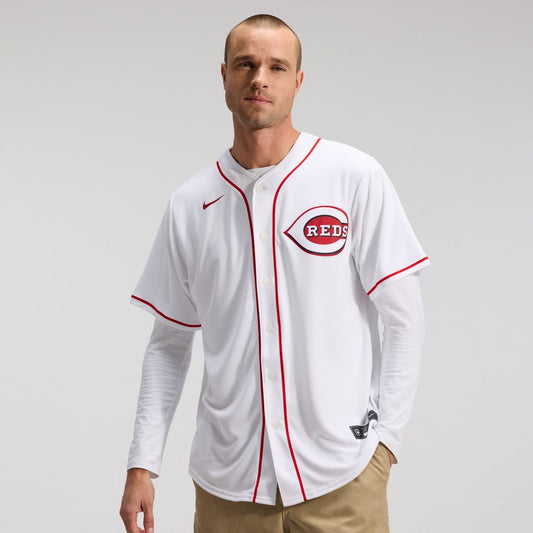 Cincinnati Reds White Home Replica Team Baseball Jersey