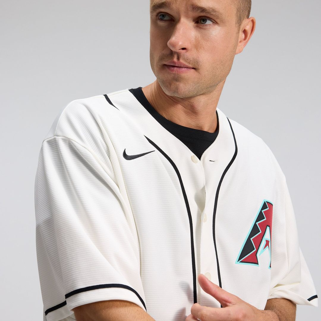 Arizona Diamondbacks Corbin Carroll Cream Home Replica Baseball Jersey | MLB Baseball Jersey