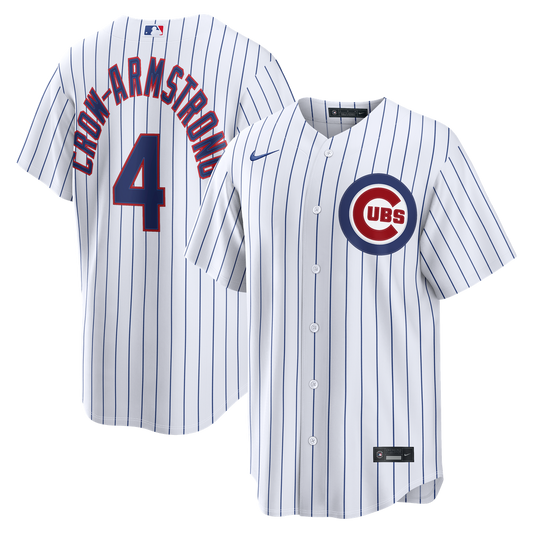 Chicago Cubs Pete Crow-Armstrong White Home Replica Baseball Jersey