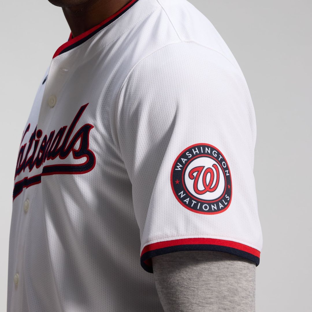 Washington Nationals White Home Limited Baseball Jersey | MLB Baseball Jersey