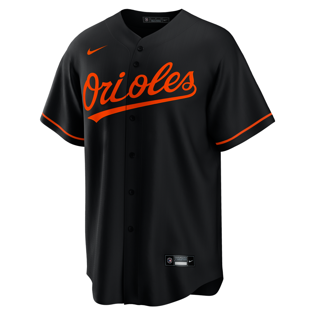 Baltimore Orioles Pete Alonso Black Alternate Replica Baseball Jersey | MLB Baseball Jersey