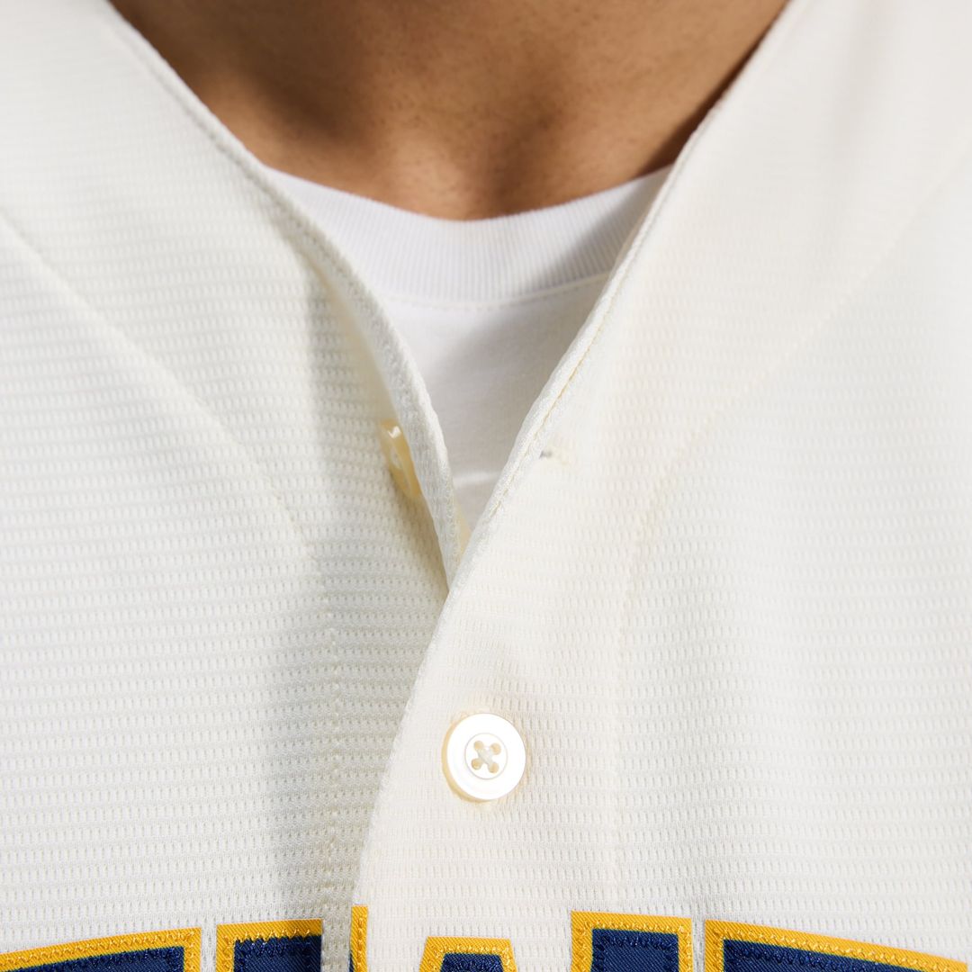 Milwaukee Brewers Cream Home Replica Team Baseball Jersey | MLB Baseball Jersey