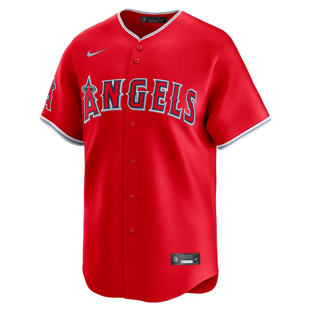 Los Angeles Angels White Home Limited Baseball Jersey | MLB Baseball Jersey