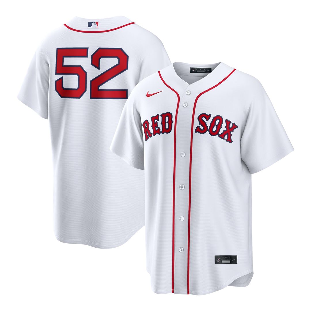 Boston Red Sox Wilyer Abreu White Home Replica Baseball Jersey