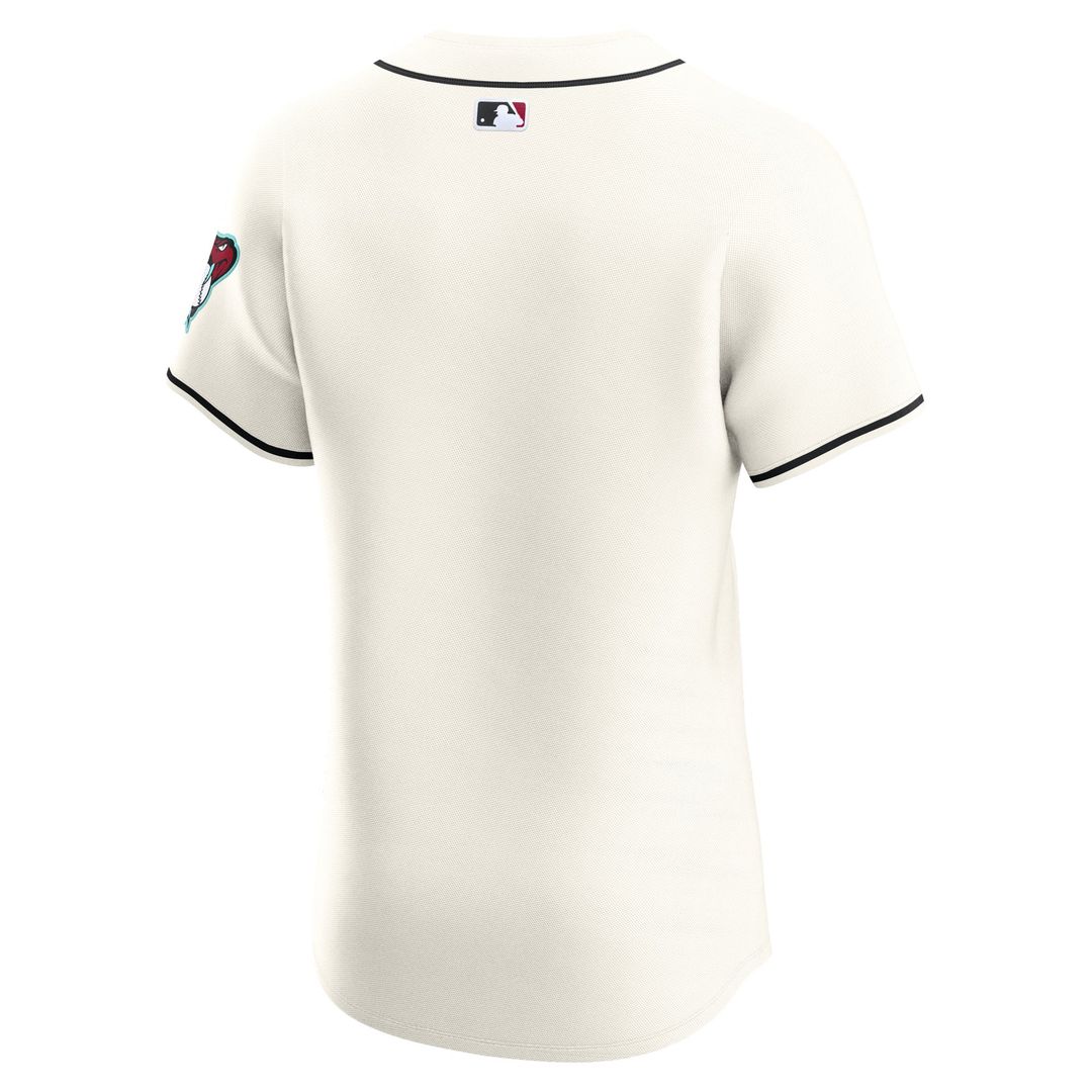Arizona Diamondbacks Cream Elite Baseball Jersey | MLB Baseball Jersey