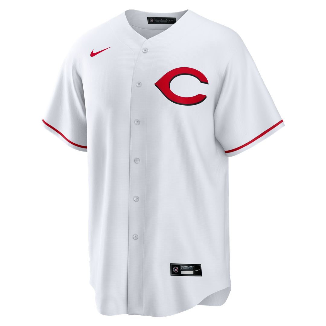 Cincinnati Reds Elly De La Cruz White Alternate 2 Replica Baseball Jersey | MLB Baseball Jersey