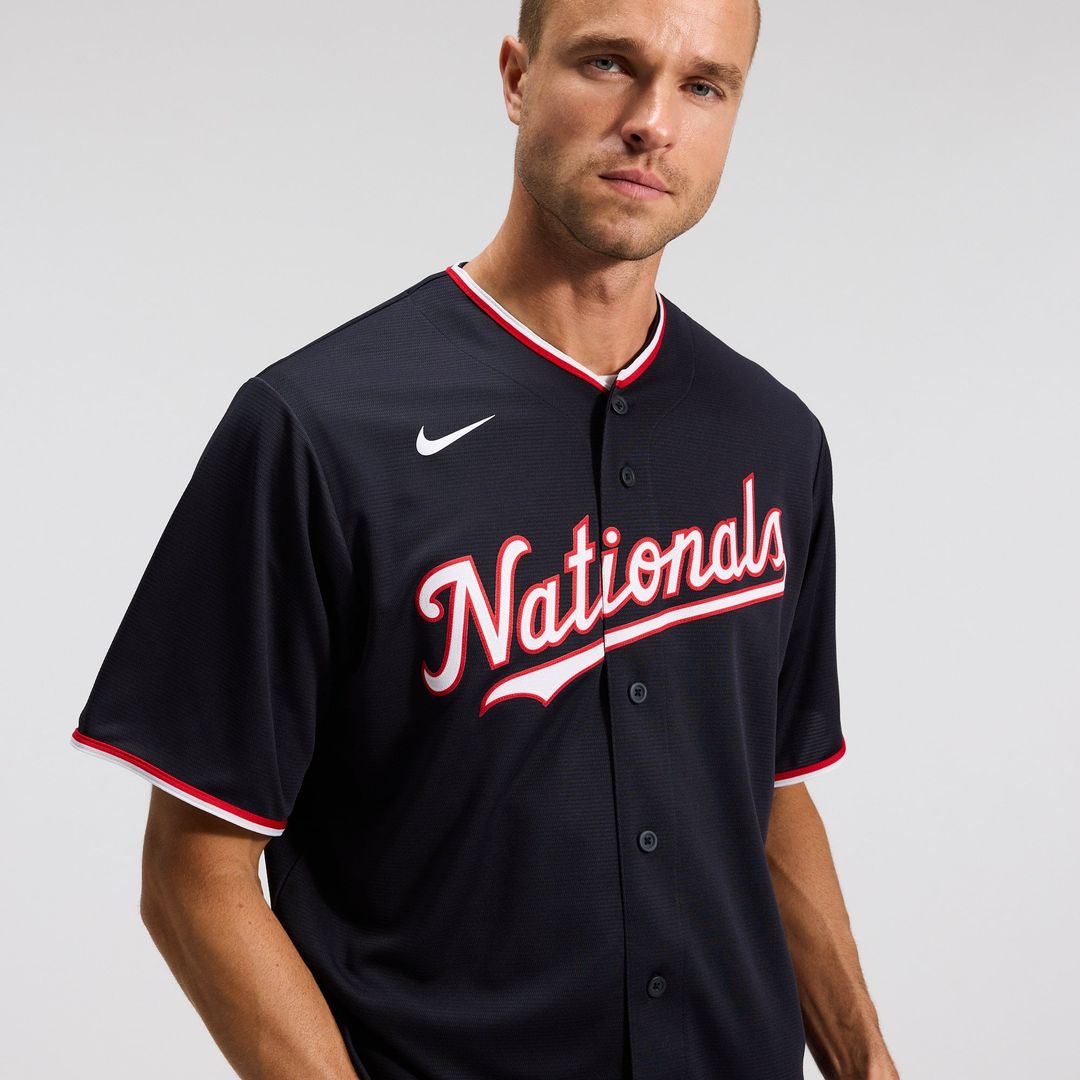 Washington Nationals Dylan Crews White Home Replica Baseball Jersey | MLB Baseball Jersey