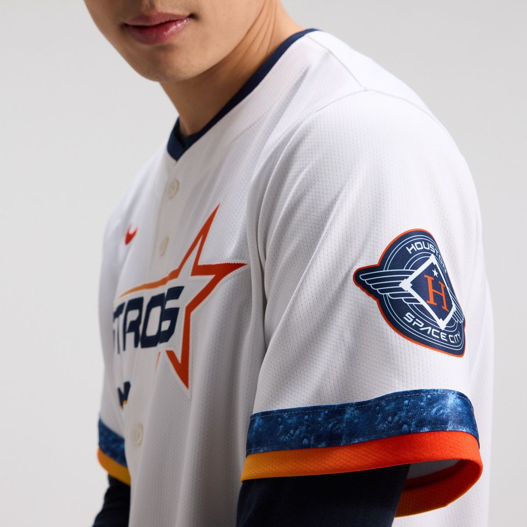 Houston Astros Jose Altuve White 2025 City Connect Limited Baseball Jersey | MLB Baseball Jersey