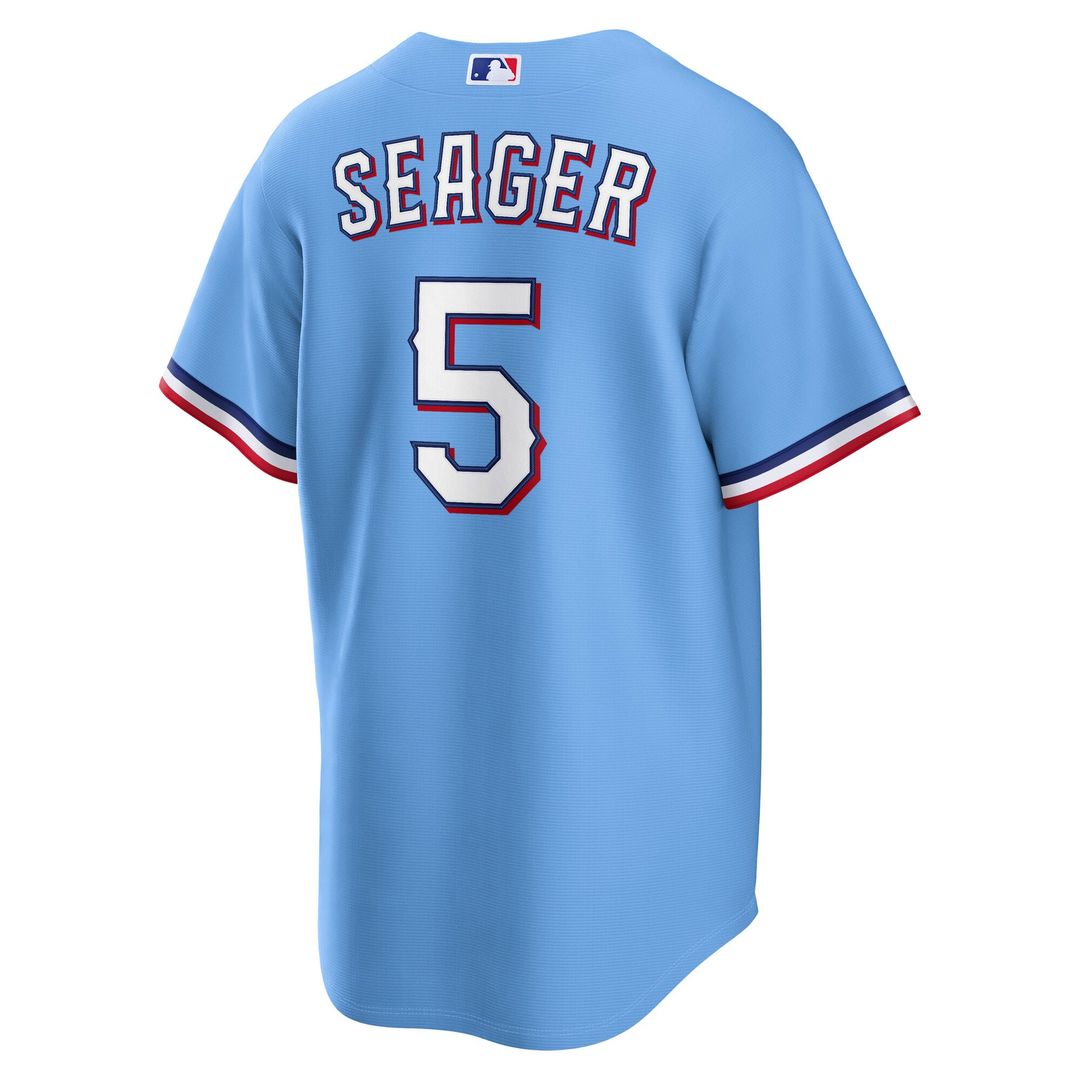 Texas Rangers Corey Seager Gray Road Replica Baseball Jersey | MLB Baseball Jersey