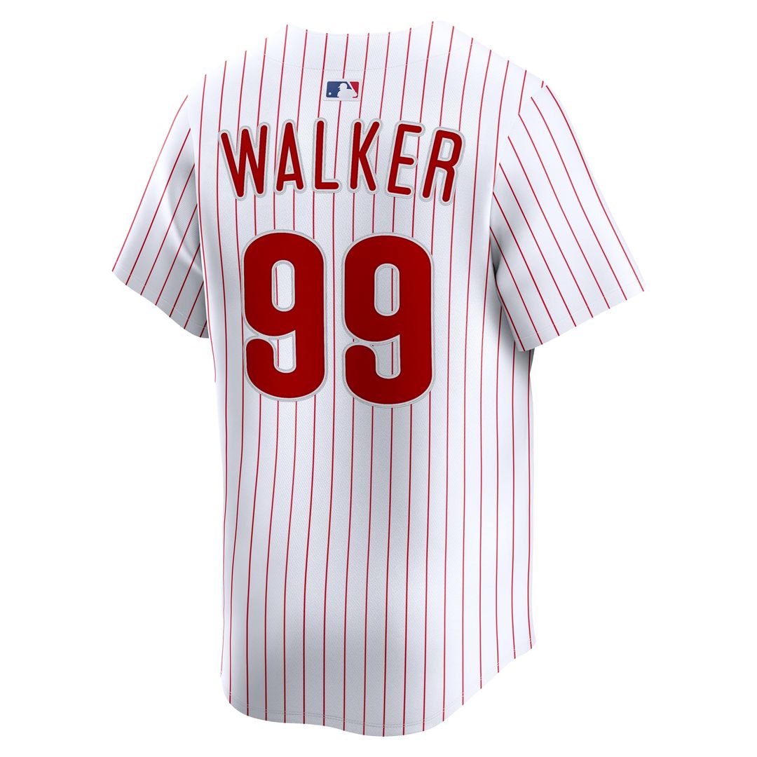 Philadelphia Phillies Taijuan Walker White Home Limited Baseball Jersey | MLB Baseball Jersey