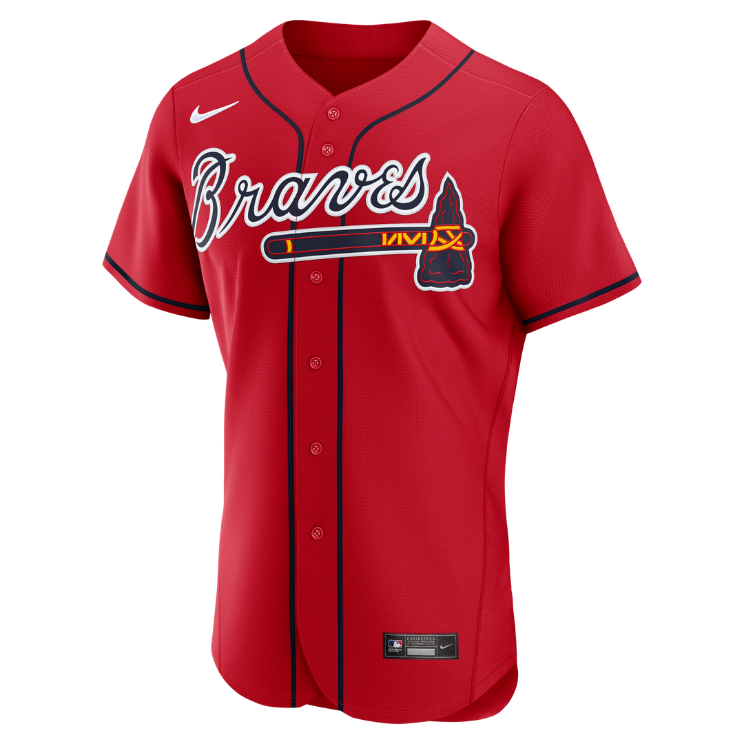Atlanta Braves Drake Baldwin Navy Alternate MLB Awards Authentic Baseball Jersey