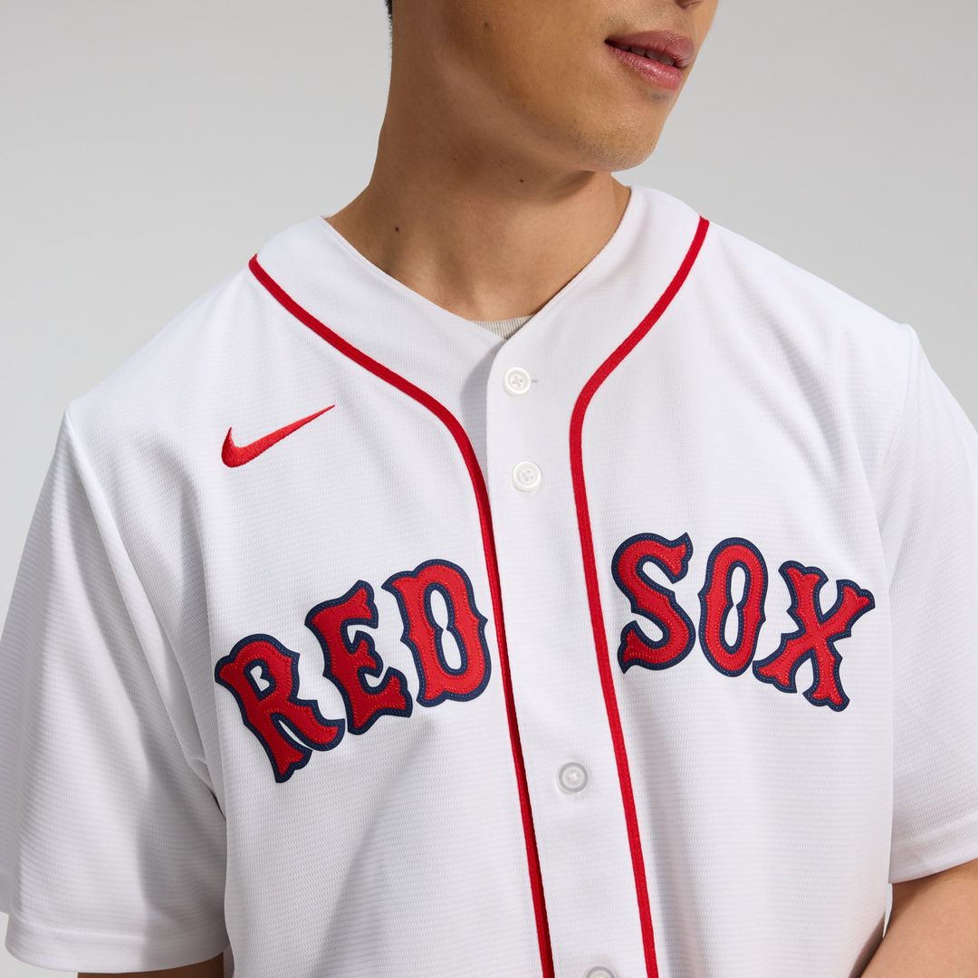 Boston Red Sox Roman Anthony White Home Replica Baseball Jersey | MLB Baseball Jersey
