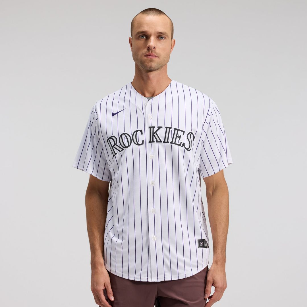 Colorado Rockies White Home Replica Team Baseball Jersey | MLB Baseball Jersey