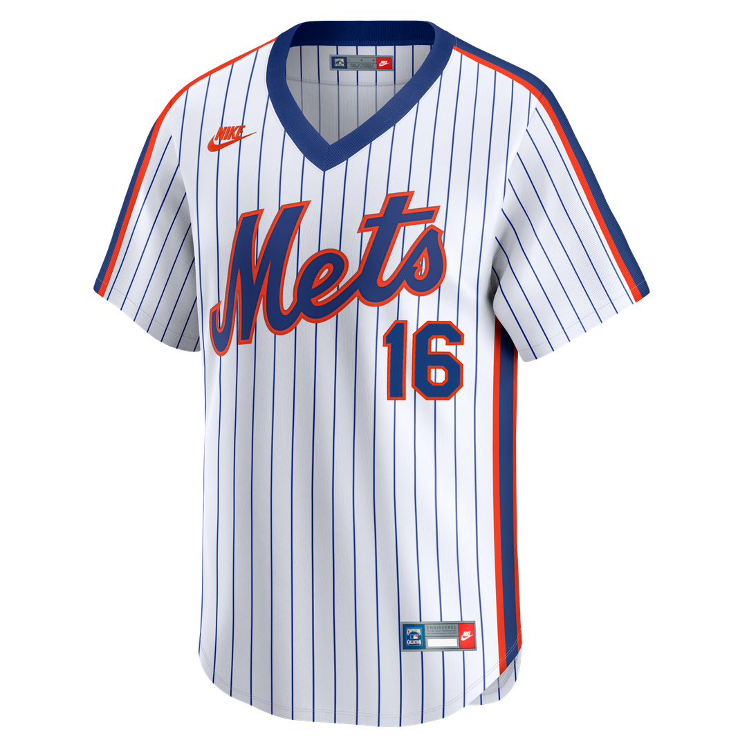 New York Mets Dwight Gooden White Cooperstown Collection Limited Baseball Jersey | MLB Baseball Jersey