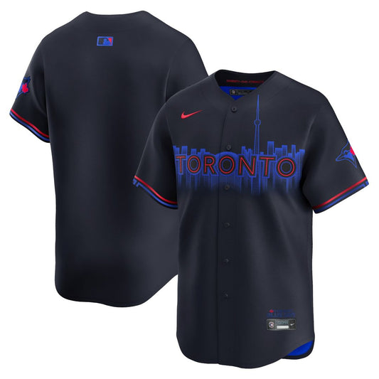 Toronto Blue Jays Navy 2024 City Connect Limited Baseball Jersey