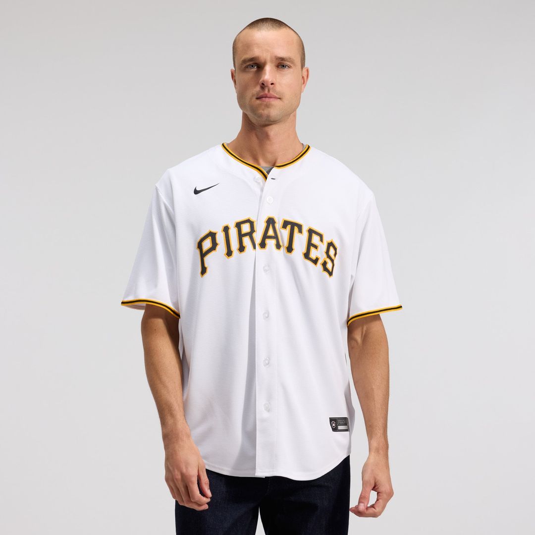 Pittsburgh Pirates Paul Skenes White Home Replica Baseball Jersey | MLB Baseball Jersey