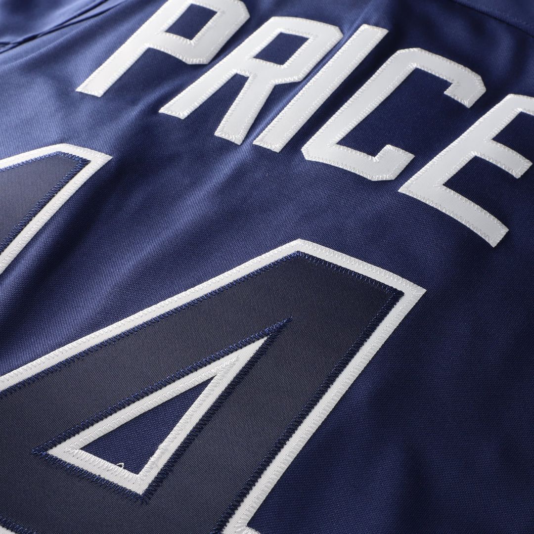 Tampa Bay Rays David Price Blue Authentic Batting Practice Baseball Jersey | MLB Baseball Jersey