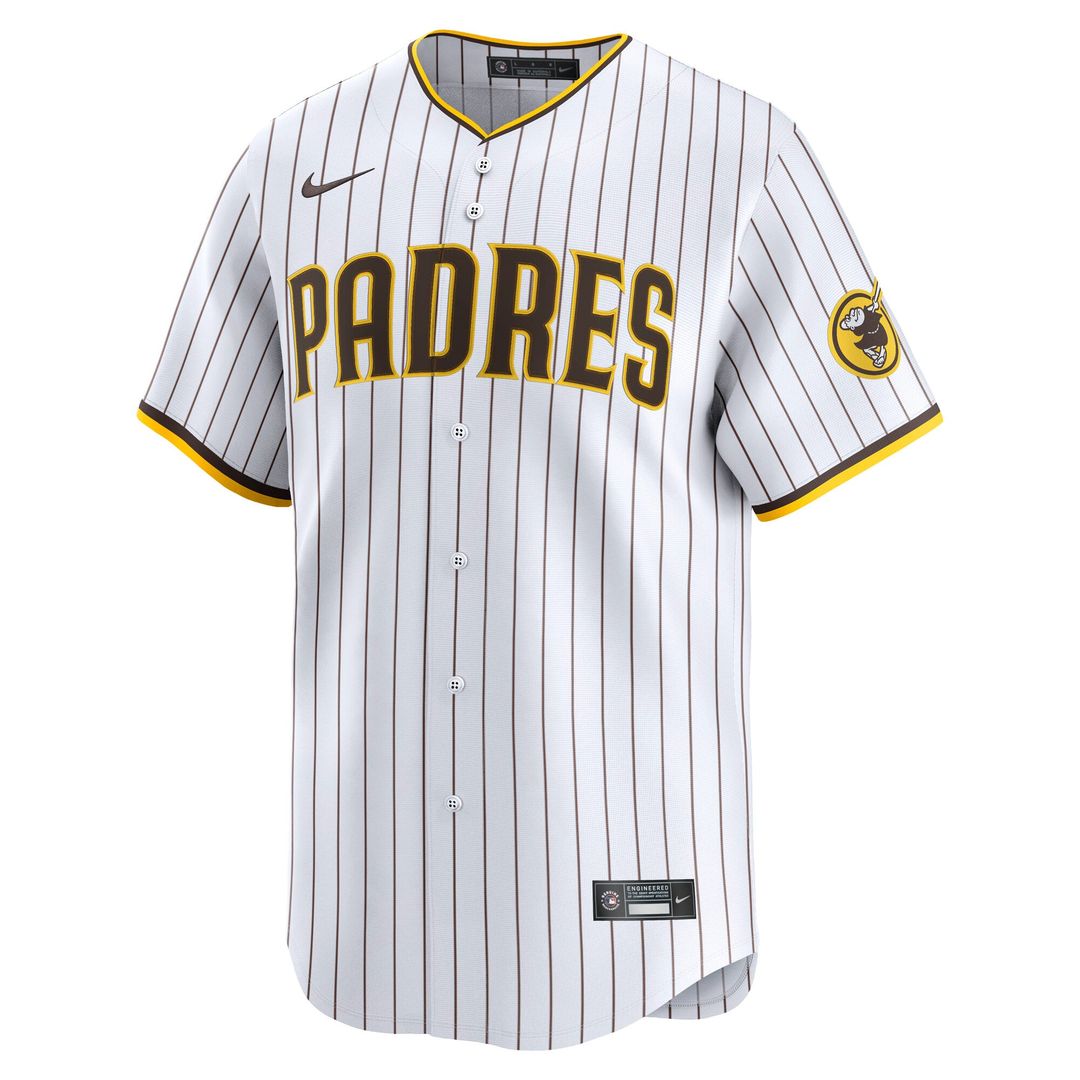 San Diego Padres White Home Limited Baseball Jersey | MLB Baseball Jersey