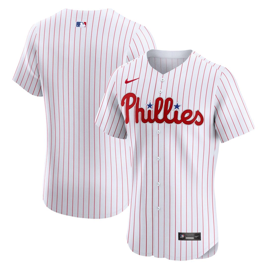 Philadelphia Phillies White Home Elite Baseball Jersey