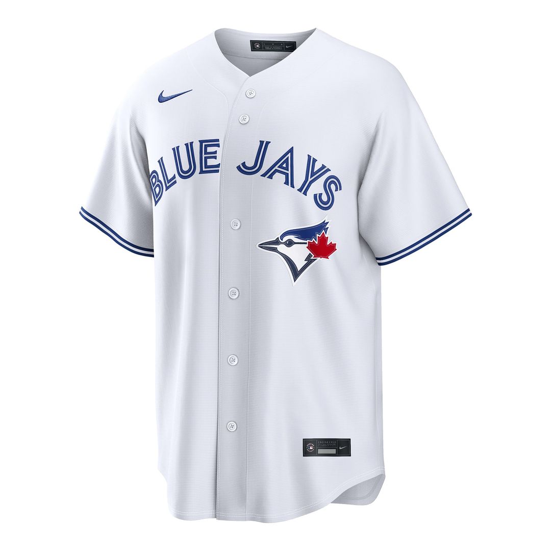 Toronto Blue Jays Yimi García White Home Replica Baseball Jersey | MLB Baseball Jersey