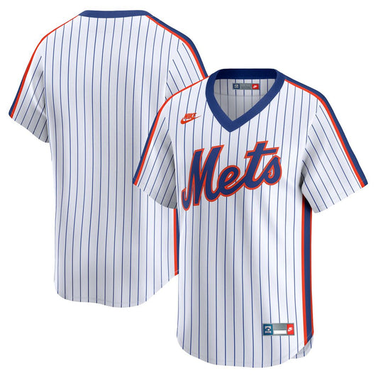 New York Mets White Cooperstown Collection Limited Baseball Jersey