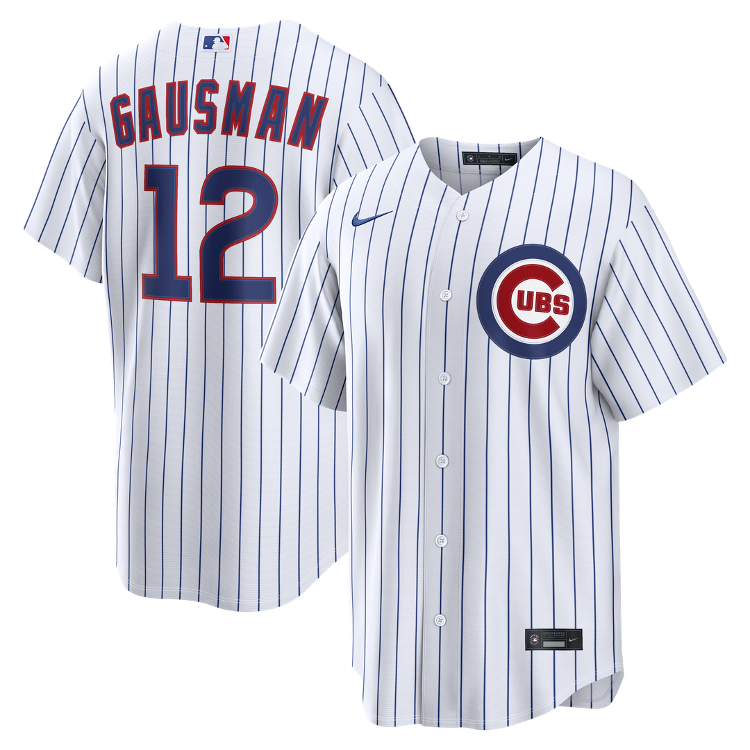 Chicago Cubs Kevin Gausman White Home Replica Baseball Jersey