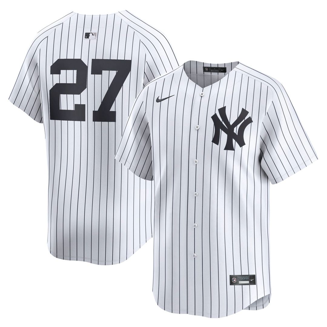New York Yankees Giancarlo Stanton White Home Limited Baseball Jersey