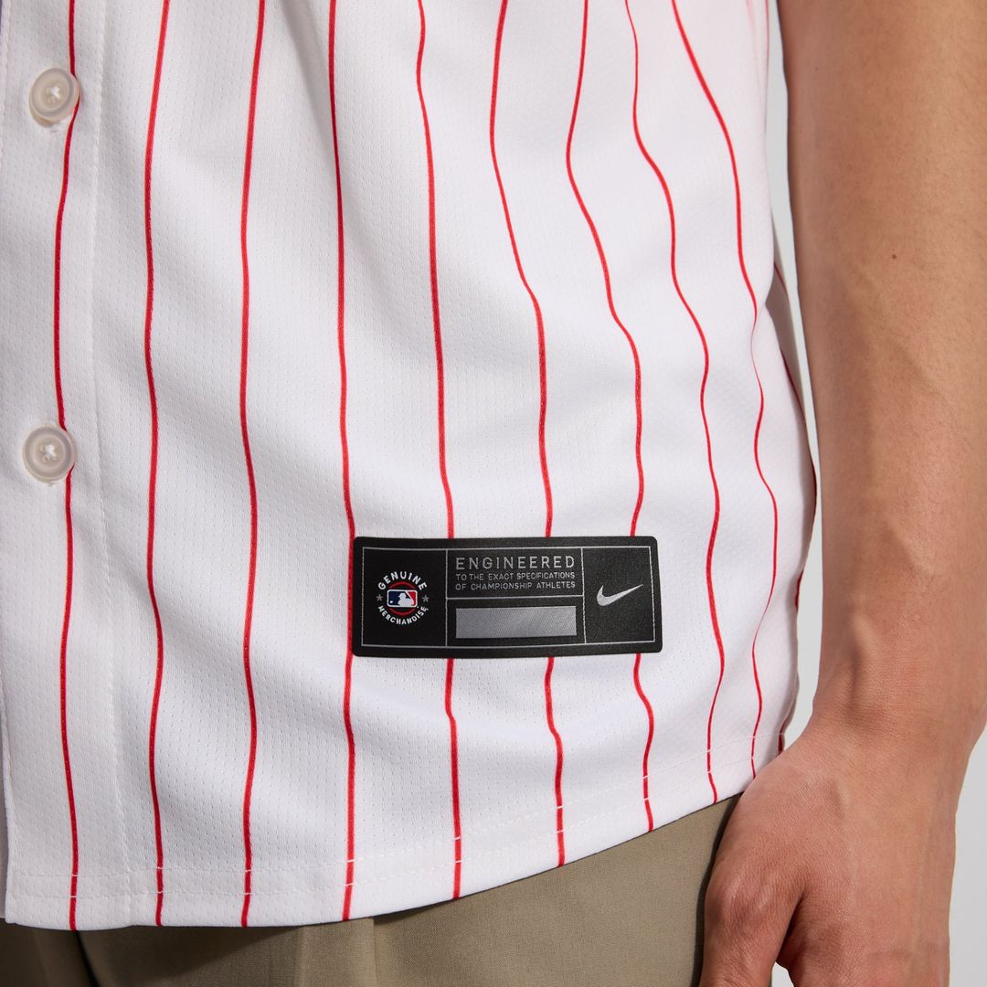Philadelphia Phillies J.T. Realmuto White Home Limited Baseball Jersey | MLB Baseball Jersey