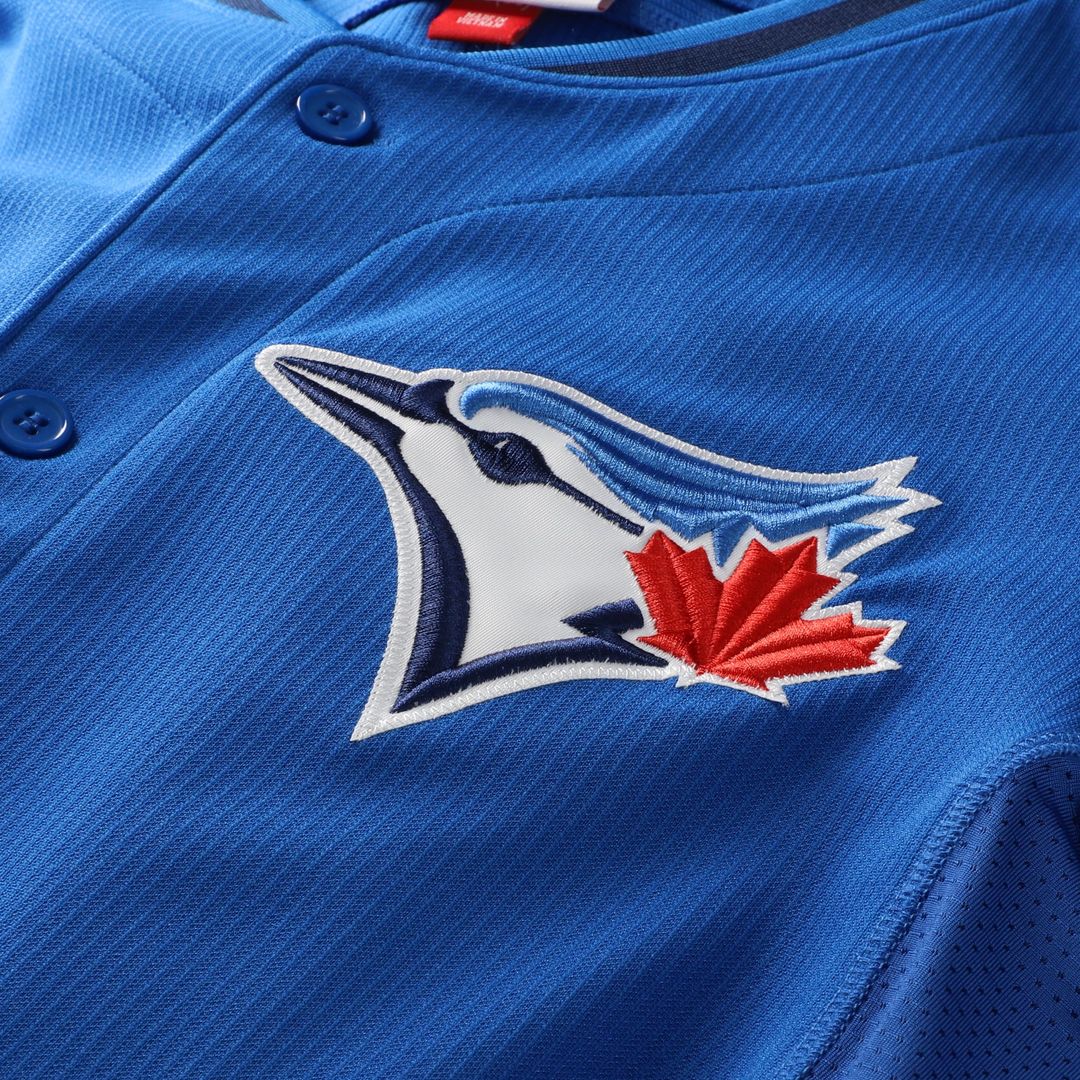 Toronto Blue Jays Jose Bautista Royal Authentic Batting Practice Baseball Jersey | MLB Baseball Jersey