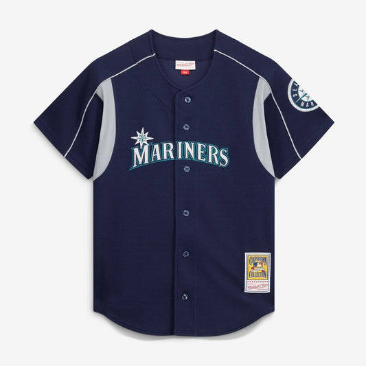 Seattle Mariners Ichiro Suzuki Navy Cooperstown Collection Batting Practice Baseball Jersey