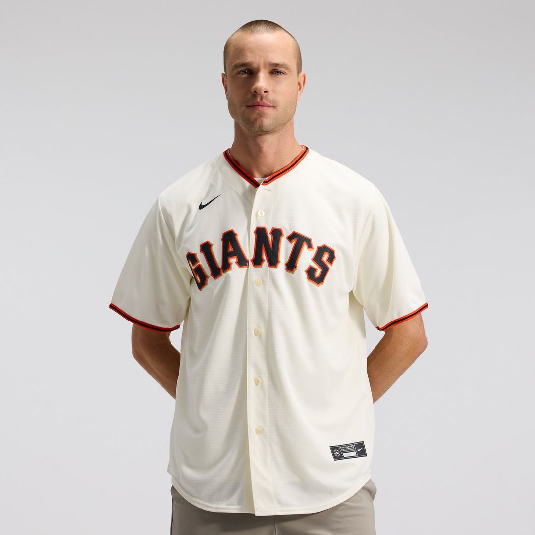 San Francisco Giants Cream Home Replica Team Baseball Jersey
