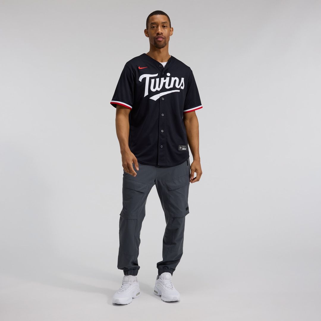 Minnesota Twins Navy Alternate Replica Baseball Jersey | MLB Baseball Jersey