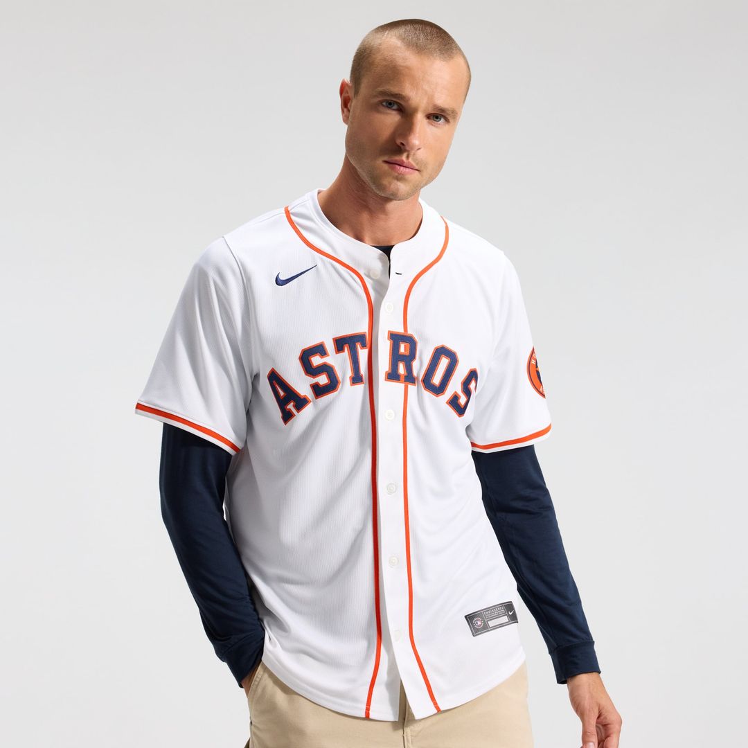 Houston Astros White Home Limited Baseball Jersey