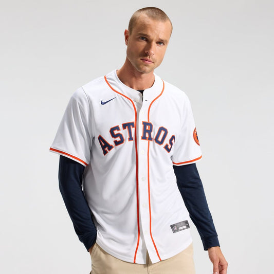 Houston Astros White Home Limited Baseball Jersey
