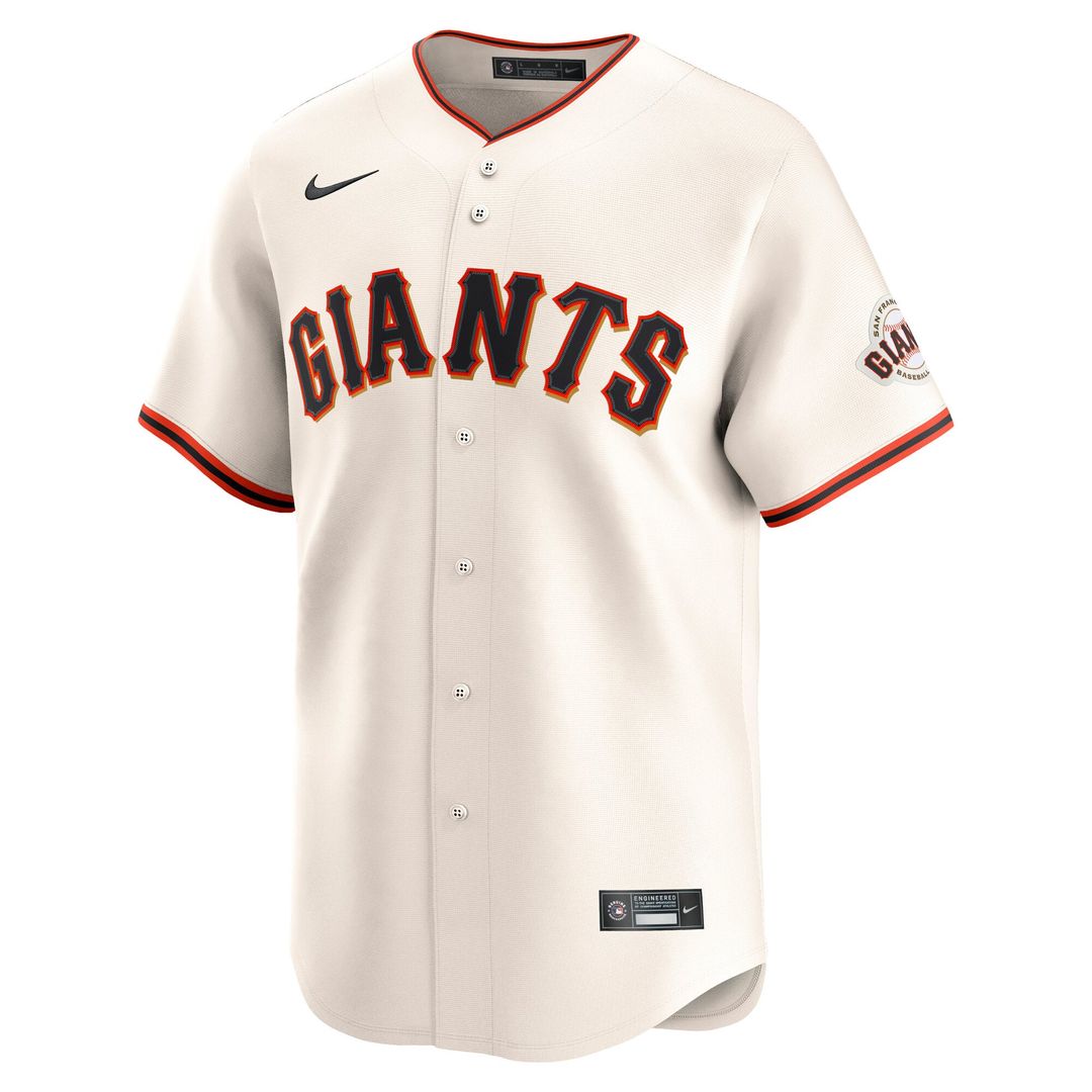 San Francisco Giants Willy Adames Cream Home Limited Baseball Jersey | MLB Baseball Jersey