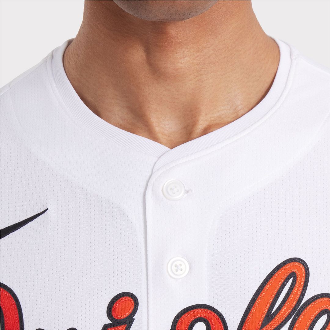 Baltimore Orioles Gunnar Henderson White Home Limited Baseball Jersey | MLB Baseball Jersey