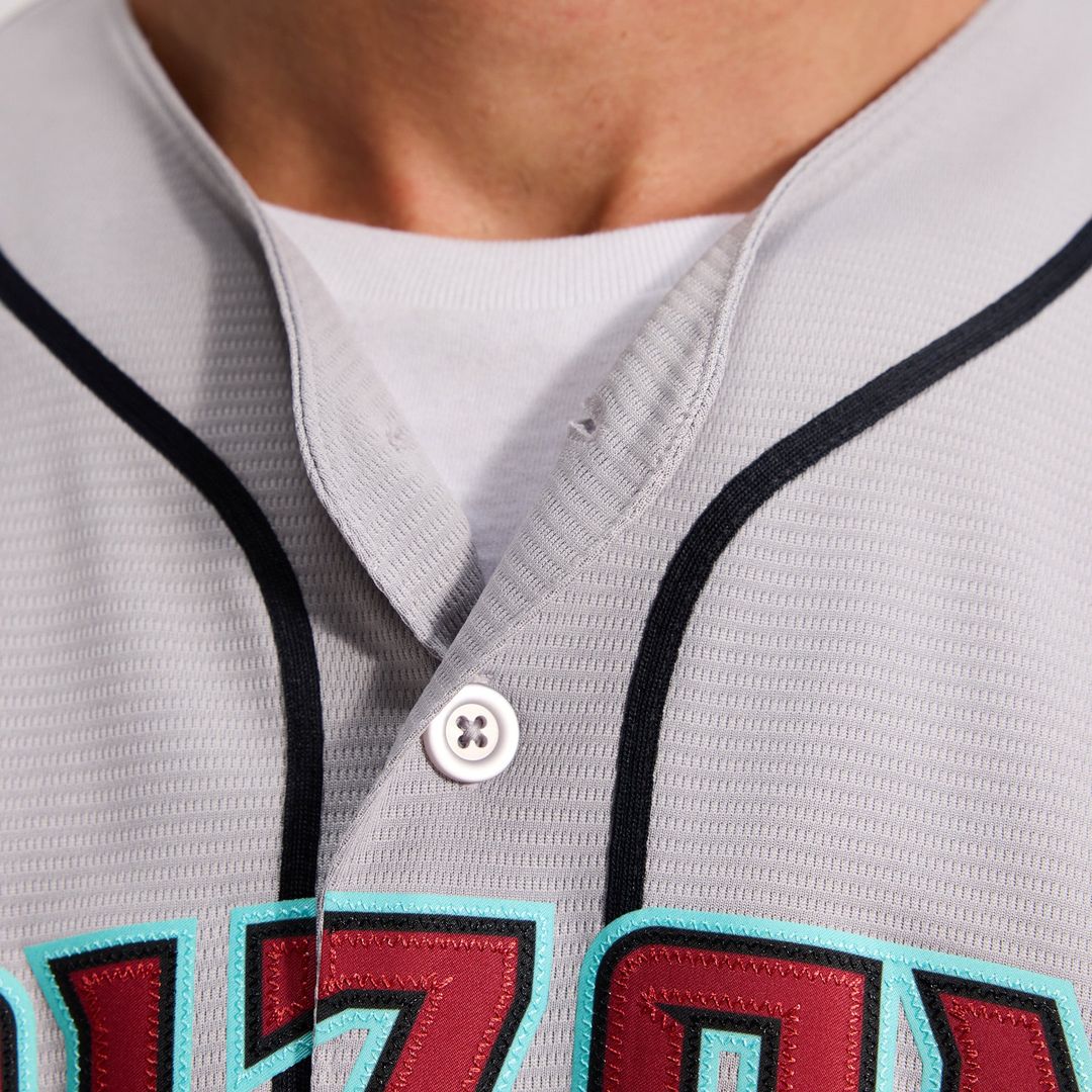 Arizona Diamondbacks Corbin Carroll Gray Road Replica Baseball Jersey | MLB Baseball Jersey