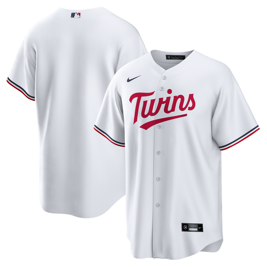 Minnesota Twins White Home Big & Tall Replica Baseball Jersey